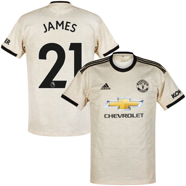 Manchester United Shirt Uit 2019-2020 + James 21 - XXXL